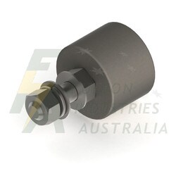 Earth Boss - Mild steel 40mm diameter x 30 long